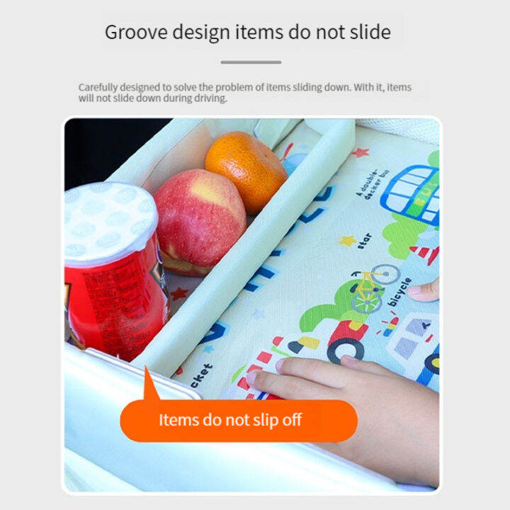 hamshmoc-ถาดรองนั่งสำหรับเด็กแบบพกพา-ถาดรองนั่งการ์ตูนของเล่นเด็กที่เก็บน้ำอาหารโต๊ะสำหรับเล่นเกมของเด็กเล็กอุปกรณ์เสริมรถยนต์สำหรับเด็ก