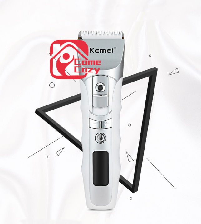 kemei-km-838-แบตตาเลี่ยน-เครื่องตัดผม-ตัดขน-ปัตตาเลี่ยนไร้สาย-แบตตาเลี่ยน