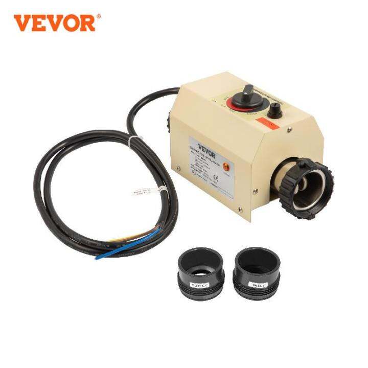 VEVOR 3KW Mini Electric Water Heater Thermostat 220V Swimming Pool