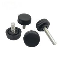 5pcs/lot m3 m4 m5 m6 knurled Nylon Round Plastic Head Handle Thumb Screw Bakelite Bolt Black Bakelite hand screw