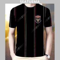 SEATUEMA แฟชั่นของผู้ชายแขนลำลองขาสั้นสำหรับผู้ชายฤดูร้อนแฟชั่นหล่อเหลาลายตารางคลาสสิก