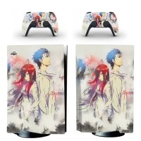 【Corner house】 Steins Gate PS5แผ่นสติกเกอร์ผิวสำหรับ Playstation 5คอนโซลแอมป์; 2ตัวควบคุมรูปลอกไวนิลป้องกันดิสก์สกิน