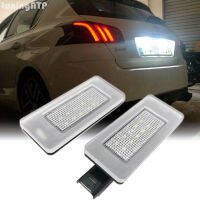 tuningATP LED Rear Number License Plate Light Lamp For Peugeot 308 II 2 MK2 3008 II 208 2008 207 CC