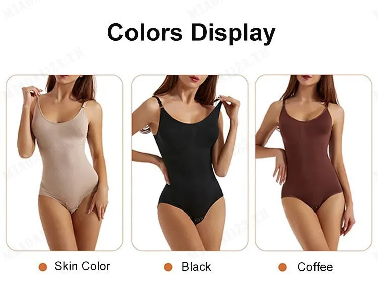 miaoai123 Tummy Control Sculpting Bodysuit for Women European and American  sexy underwear Dress strapless bra