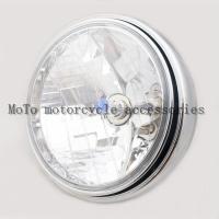 DC12V Motorcycle Round Chrome Halogen Headlight Lamp For HONDA CB400 VTEC CB500 CB1300 Hornet250 Hornet600 Hornet900 VTR250