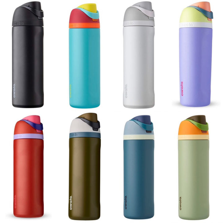 【COD】 Owala FreeSip Insulated Stainless Steel Water Bottle with Straw ...