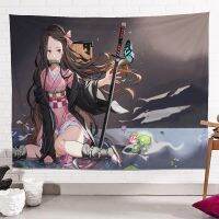 Kawaii Room Decor Hanging Cloth Anime Background Cloth Bedroom Room Bedside Wall Cloth Decorative Cloth Tapestry Cute Room Decor Tapestries Hangings