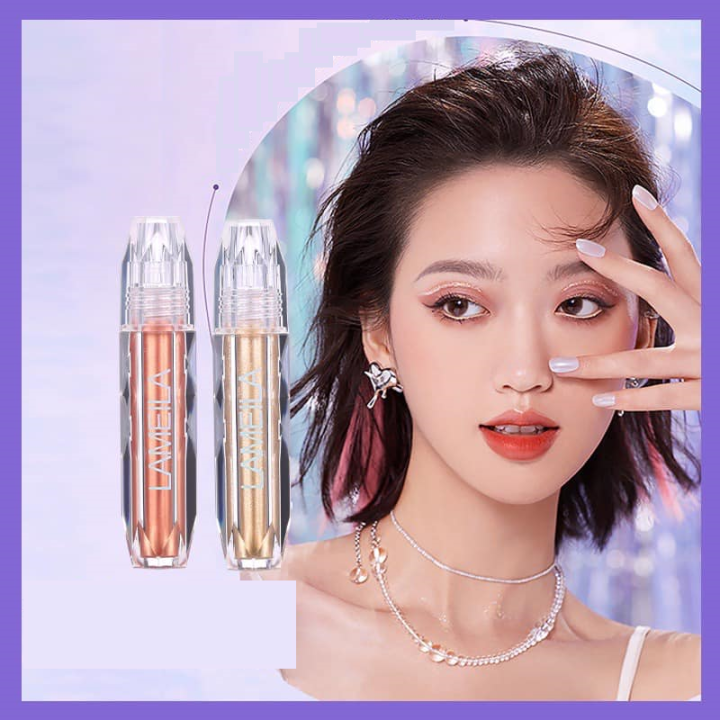 Highlighter Smooth Liquid Makeup Liquid Eyeshadow Glitter 4 Colors Lazada PH