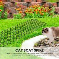 10Pcs Spike Mats - Anti Digging Flexible Deterrent Spike Pad for Outdoor Garden 49cmX13cm