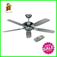 พัดลมไม่มีโคมไฟ WINFAVOUR SA13 WF552VIP โลหะ/พลาสติก โมเดิร์น สีดำCEILING FAN WINFAVOUR SA13 WF552VIP METAL/PLASTIC MODERN BLACK **ด่วน สินค้าเหลือไม่เยอะ**