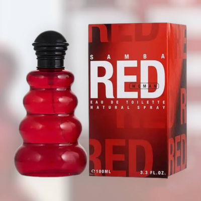 🎀Samba Red By Perfumers Workshop Eau De Toilette Spray For Women🎀3.4 Oz / 100 Ml.