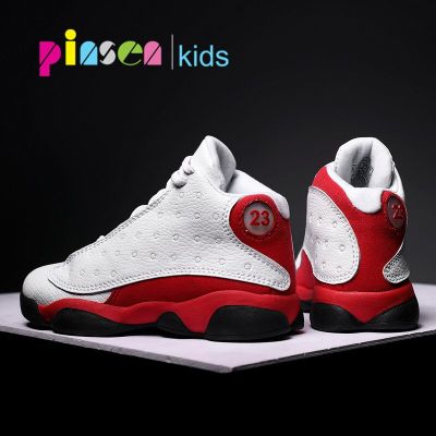 PINSEN 2023 New Kids Basketball Shoes boys Sneakers Non-slip Casual Children Shoes For Boy Girls Sneakers Breathable Sport Shoes