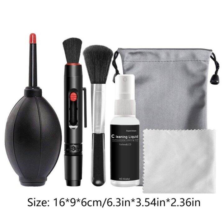 6-in-1-camera-cleaning-kit-professional-dslr-lens-cleaning-tools-with-portable-storage-bag-for-sensor-camera-lens-new-dropship