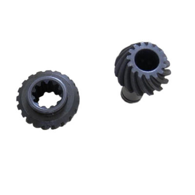 9T BEVEL GEAR HEAD PINION SET SPLINE NON RIGHT Angle STRIMMERS BRUSHCUTTERS CASE เหล็กหล่อ