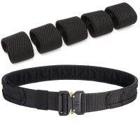 【CW】 Elastic Belt Keeper Strap Keepers Organizers Web Stays Loop Backpack Holder Retainer Band for 1.5 quot;-1.75 quot; Wide Belts