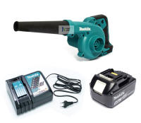 MAKITA DUB185Z เครื่องเป่าลมไร้สาย 18V พร้อมแบตตารี่ 18V 5Ah x 1 ก้อน + แท่นชาร์ตเร็ว DC18RC (Fast Charge)