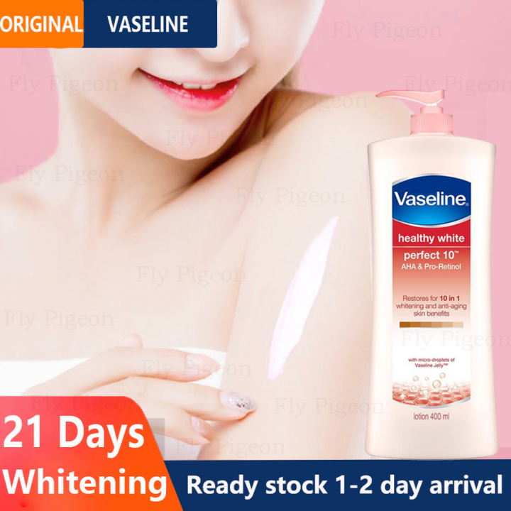 Vaseline Healthy Bright Hand Body Lotion Perfect 10 with AHA & Pro