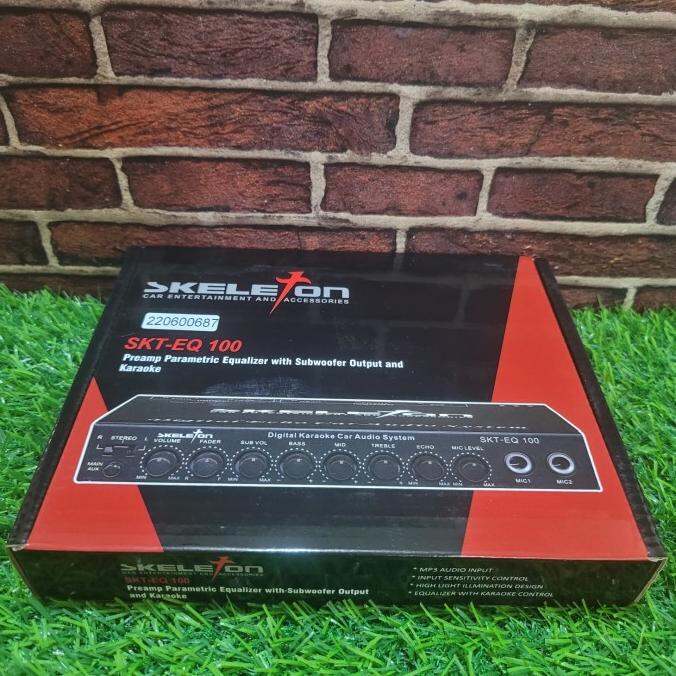 PARAMETRIC CAR EQUALIZER SKELETON SKTEQ100 Lazada Indonesia