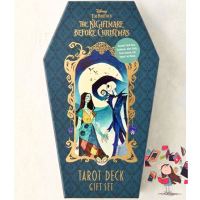 Bought Me Back ! [ไพ่แท้-มาใหม่-แบบ Gift Set] The Nightmare Before Christmas Tarot Deck ทาโรต์ ออราเคิล ยิปซี ทาโร่ oracle card cards