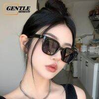 (GENTLE MOSCOT) แว่นกันแดดแฟชั่นป้องกันรังสียูวีสำหรับผู้หญิง Retro Hiphop Cool Driving Sunglasses