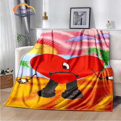 （in stock）Cartoon Rabbit Un Verano Sin Ti Duvet cover Popular Latin music Velvet Childrens and Adult Sofa Travel Bedding（Can send pictures for customization）