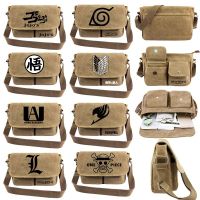 COD DSFERTEREERRE Canvas Shoulder Bag Anime Crossbody Bag Naruto My Hero Academia Attack On Titan Messenger Bag School Bag Outdoor Casual Bag