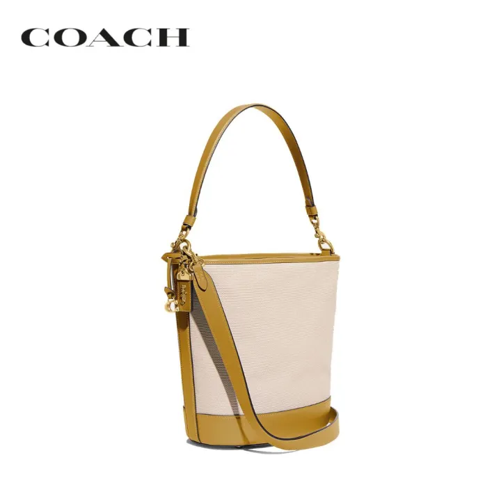 coach-กระเป๋าสะพายไหล่ผู้หญิงรุ่น-dakota-bucket-bag-สีเหลือง-ch739-b4vi3