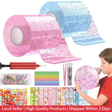 Nano Tape Bubble Kit Double Sided Tape Plastic Bubbles Balloon Two Sided  Tape For DIY Craft Kit Party Favors And Fidget Toys