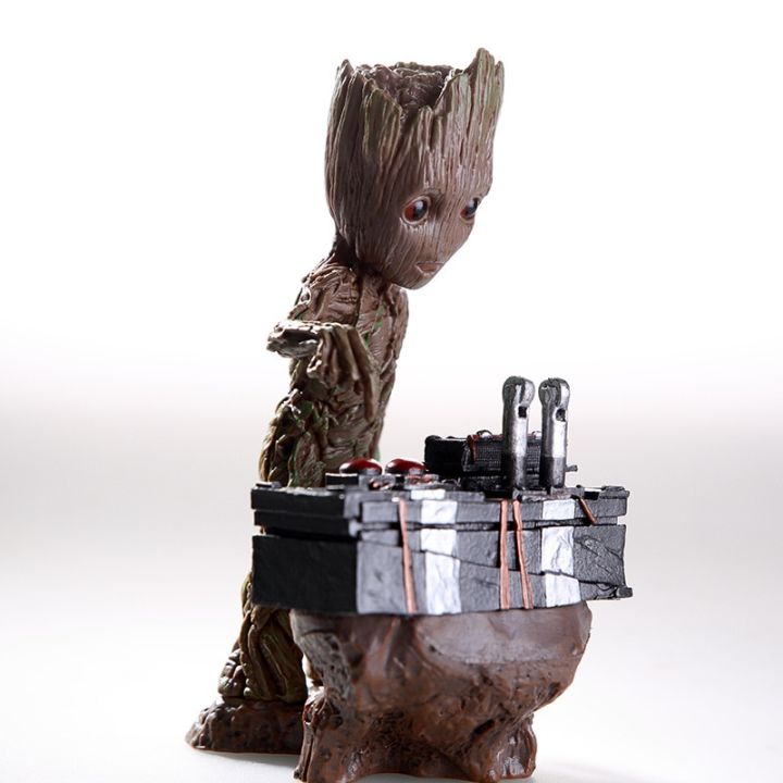 the-avengers-groot-ต้นไม้ขนาดเล็กผู้ชายอนิเมะภาพยนตร์ตัวละครหุ่นโมเดลข้อต่อที่เคลื่อนไหวได้โมเดลของขวัญวันหยุดสำหรับเด็กน่ารัก