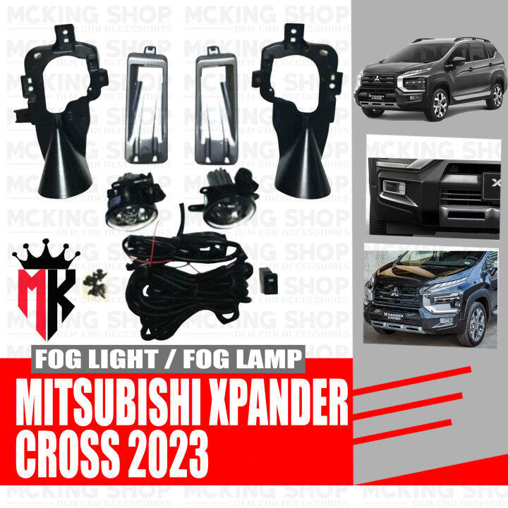 xpander 2023 fog light bulb size