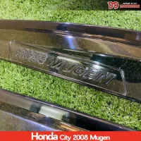 กันสาด city 2008 2009 2010 2011 2012 สีดำ Mugen logo ตัวนูน สินค้าตรงรุ่น สามารถติดตั้งได้เลย งานสวย ส่งฟรี