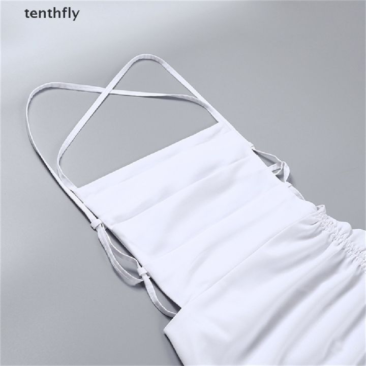 tenthfly-women-lace-up-drawstring-split-suspender-dress-y-backless-sleeveless-party-dress-new