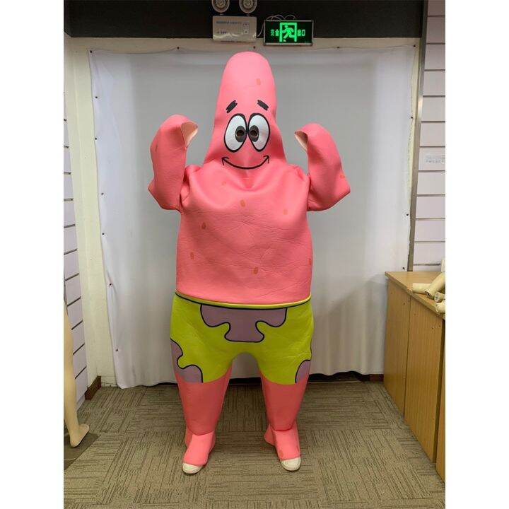 Ready StockMen's Funny Patrick Star Costume Classic SpongeBob Friend