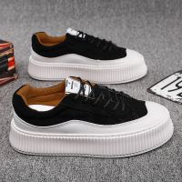 hot【DT】✓☬  2021 Shoe for Men Sneaker Student Fashion Board Leather Platform Tenis Masculino