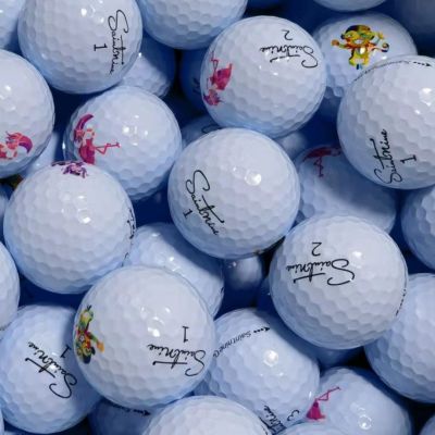 Big S SaintnineX golf/South Korea/M second-hand golf ball off three or four layer paint ball