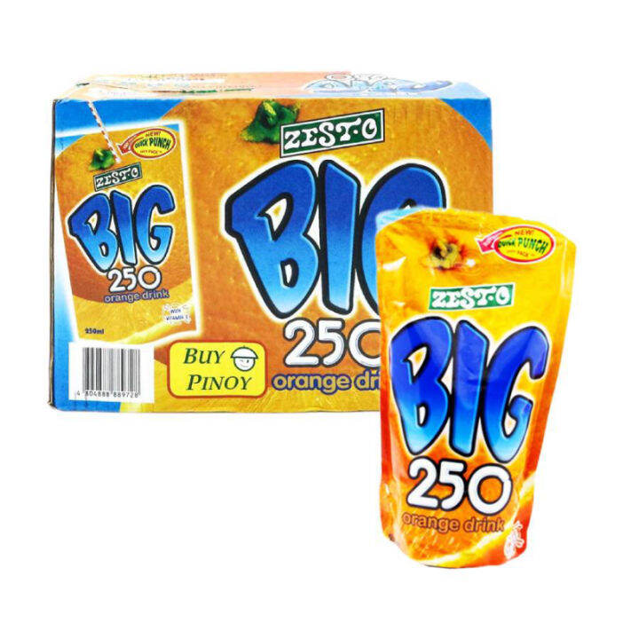 Zest-O Big 250 Orange (10 x 250mL) | Lazada PH