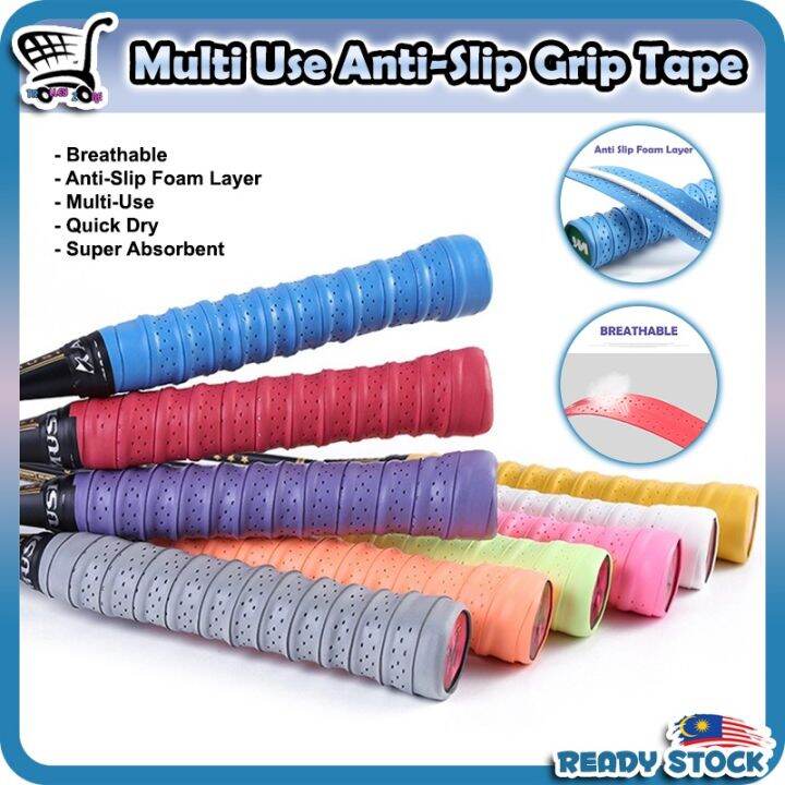 Badminton Racket Grip Tape MultiUse Anti Slip Super Absorbent Foam