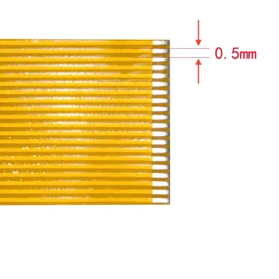 FPC FFC Cable PCB wire connector 0.5mm Pitch 4 5 6 8 9 10 12 16 18 20 22 24 28 30 40 Pin