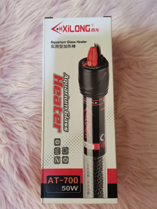 Xilong Aquarium Glass Heater AT700 50w Lazada PH