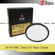 Kính lọc Filter B+W XS-Pro Digital 010 UV-Haze MRC Nano 52mm Hoằng Quân