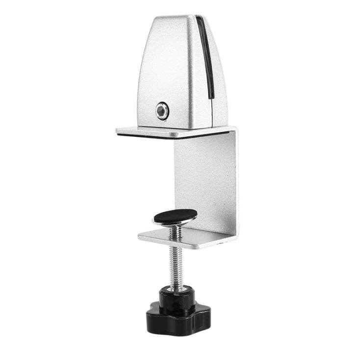 Sneeze Guard Clamp Bracket Desk Partition Clamp for 1/8Inch to 1Inch