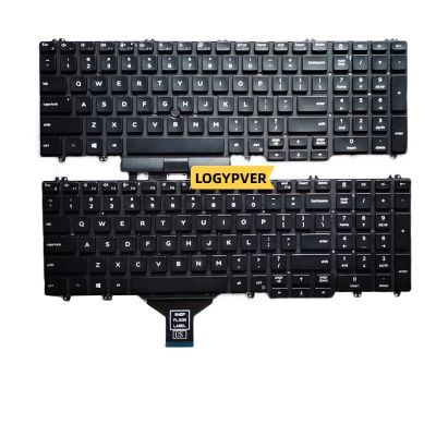 Keyboard For Dell Precision 3500 3540 3541 3501 Latitude 5500 5501 5510 5511 0XPYPV XPYPV PK132VX3B21 Acklight Pointer