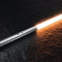 【CW】 Lghtsabre Metal USB Charging 2 1 Switchable Lighting with Sound Handle Props saber