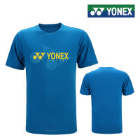 Yonex เสื้อแบดมินตันใหม่ Camisetas Novas Esportivas เสื้อ Homens Secagem Rápida Mesa De Tênis เสื้อเจอร์ซีย์ De Manga Curta