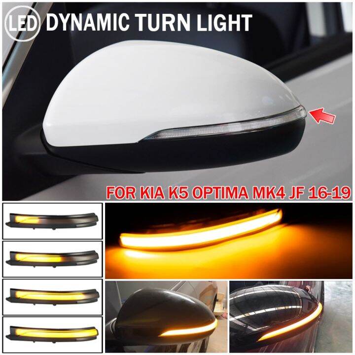 2pcs Led Dynamic Turn Signal Light Car Rear View Mirror Led Indicator