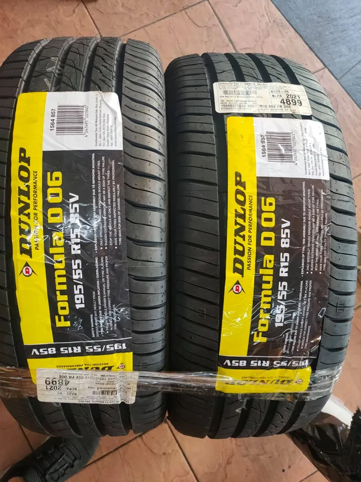 DELIVERY ] DUNLOP Formula D06(2023)195/55R15 195 55 15 195/55/15