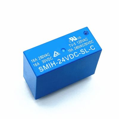 2ชิ้น Smih-24vdc-Sl-C Smih-12vdc-Sl-C Smih-05vdc-Sl-C รีเลย์05 12 24โวลต์รีเลย์250โวลต์8pin 16a Smih-05v รีเลย์6pin 24vdc-Sl-A 12โวลต์