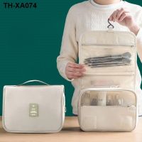 Cosmetic bag receive female capacity greatly multi-functional portable waterproof bag senior travel carry out wash gargle bag