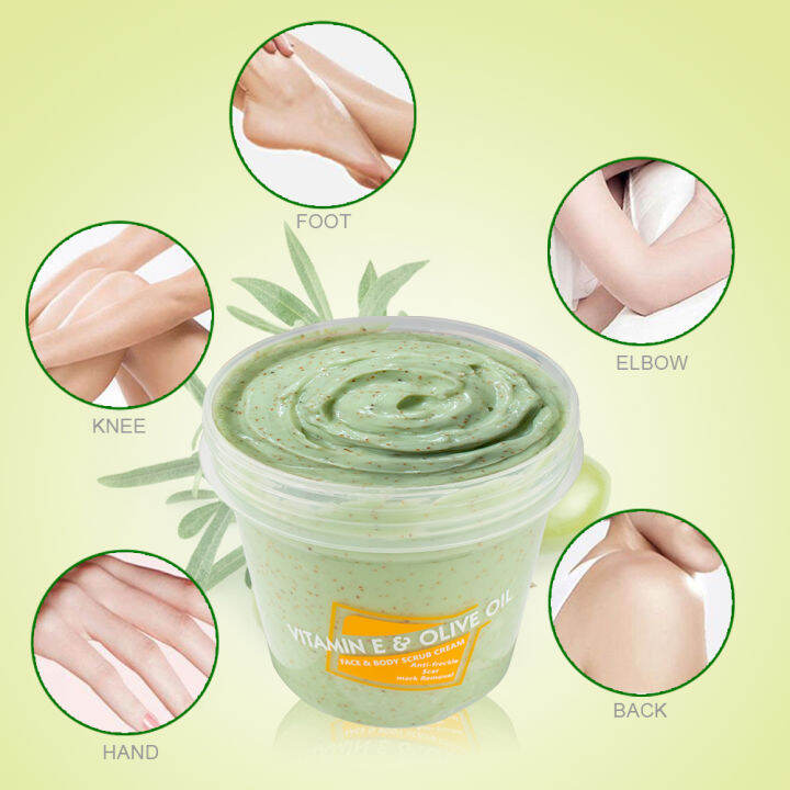 Disaar Vitamin E and Olive Oil (face and body scrub cream ) Lazada PH