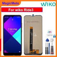 MagicMeta ใหม่ต้นฉบับสำหรับ Wiko Ride 3จอแอลซีดี &amp; หน้าจอสัมผัสดิจิไทเซอร์พร้อมกรอบการแสดงหน้าจอภาพอุปกรณ์เสริมอะไหล่สำหรับ Wiko Ride 3